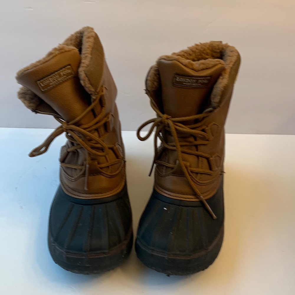 London fog boots size 3 kids